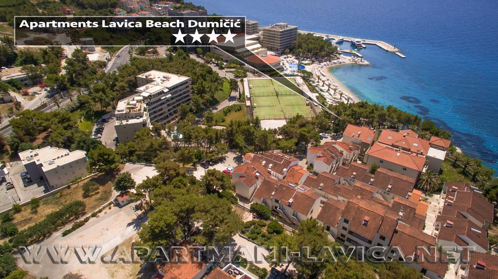 Apartments Lavica Beach Dumicic Podstrana Esterno foto